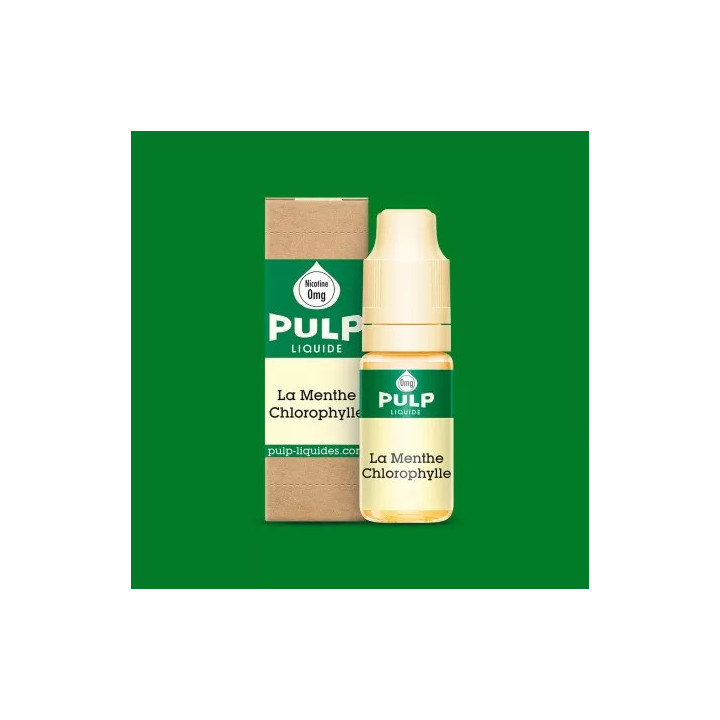 E-liquide - La Menthe Chlorophylle - 10ml - PULP.
